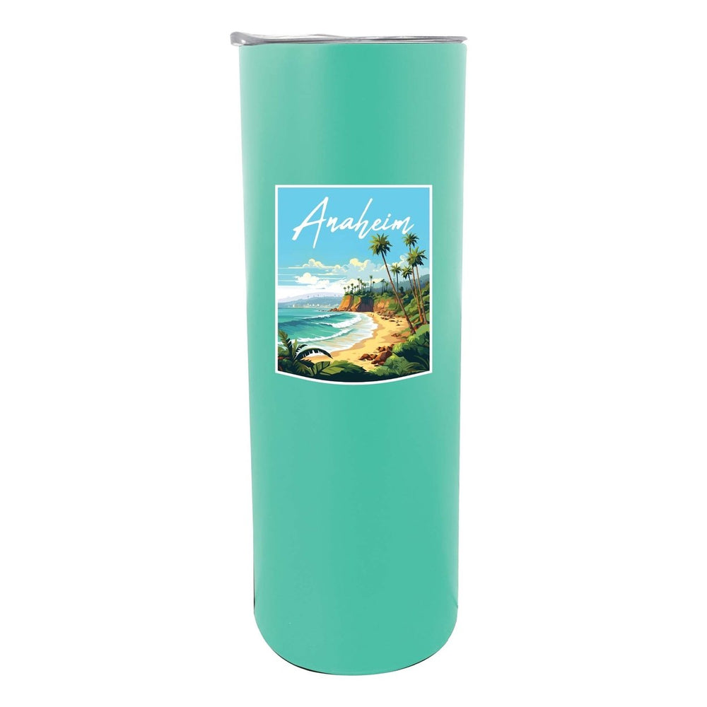 Anaheim California Design B Souvenir 20 oz Insulated Stainless Steel Skinny Tumbler Image 2