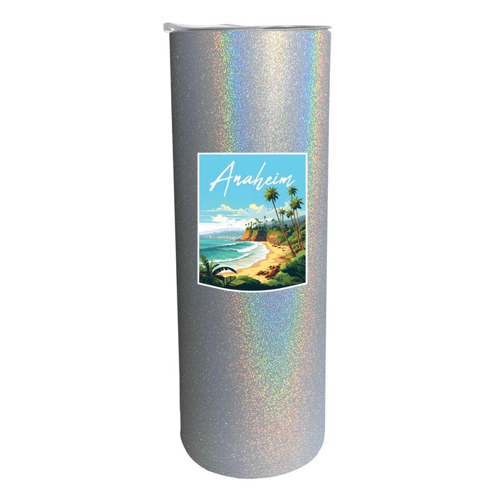 Anaheim California Design B Souvenir 20 oz Insulated Stainless Steel Skinny Tumbler Image 4