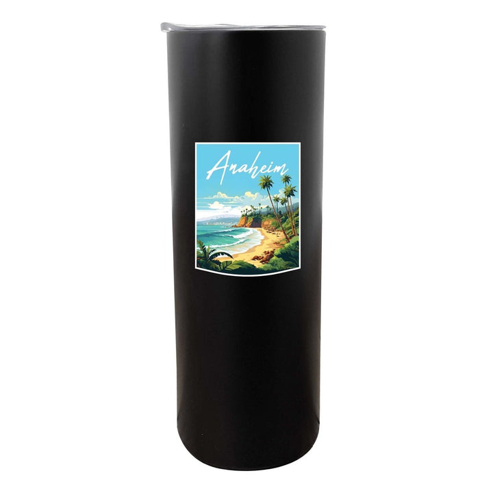 Anaheim California Design B Souvenir 20 oz Insulated Stainless Steel Skinny Tumbler Image 6