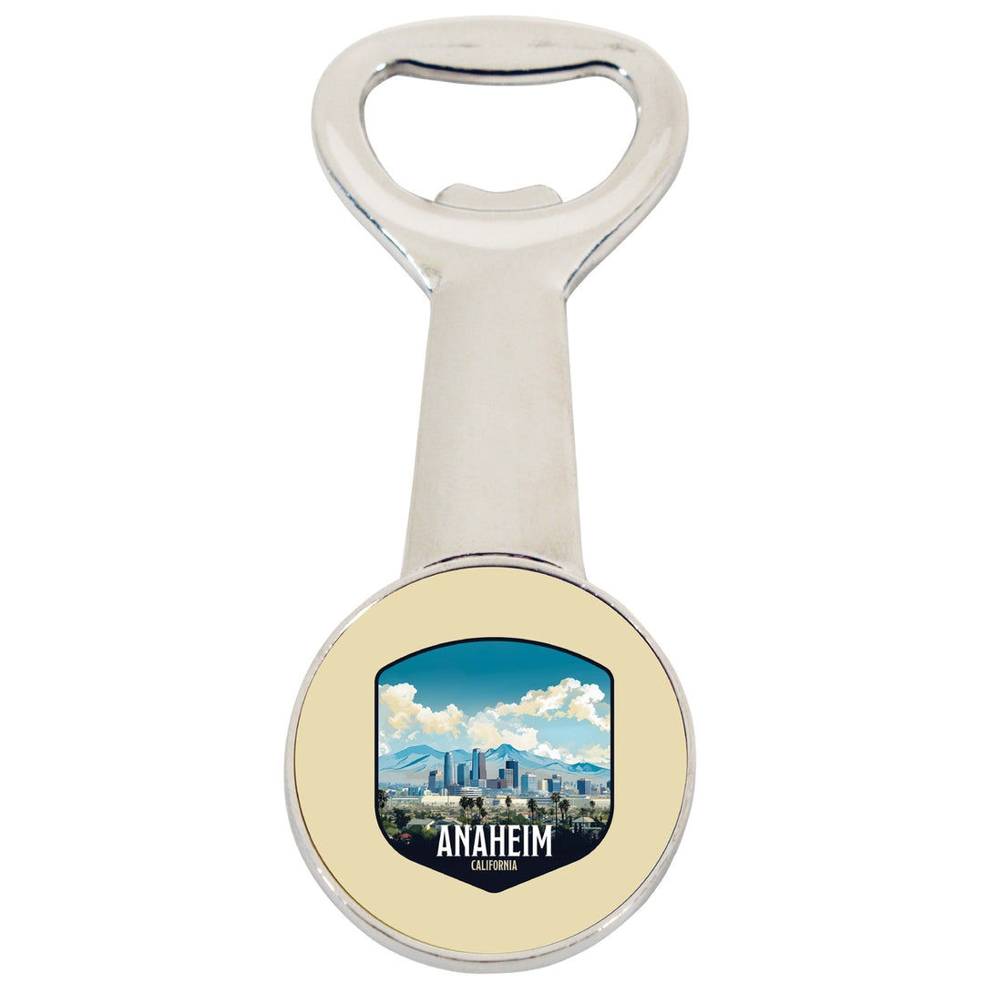 Anaheim California Design A Souvenir Magnetic Bottle Opener Image 1