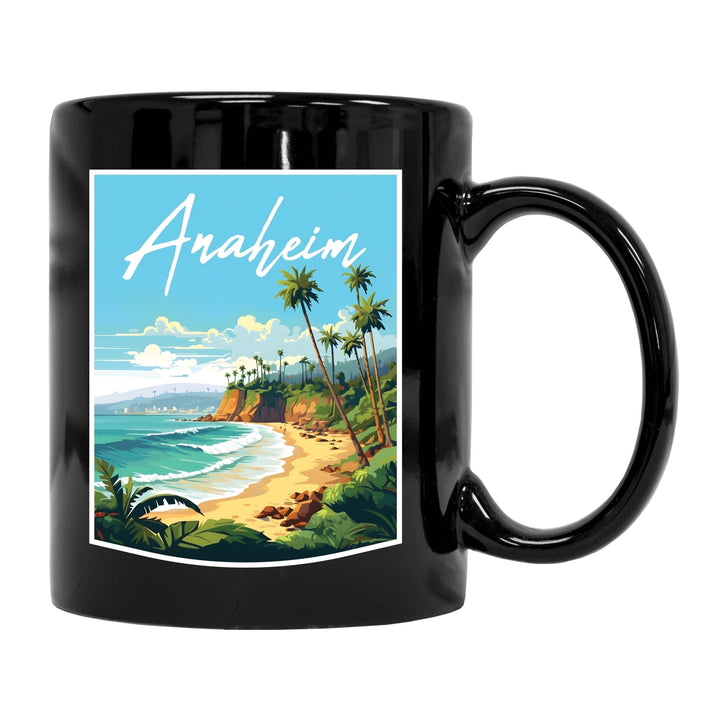 Anaheim California Design B Souvenir 12 oz Ceramic Coffee Mug Image 2