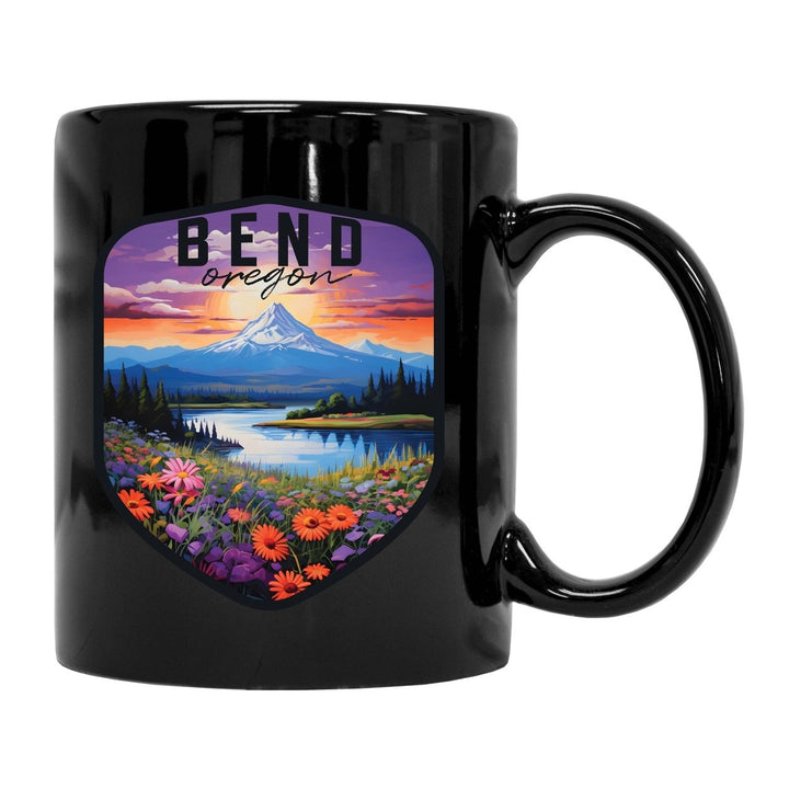 Bend Oregon Design A Souvenir 12 oz Ceramic Coffee Mug Image 1