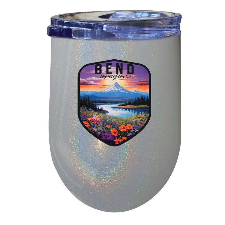 Bend Oregon Design A Souvenir 12 oz Insulated Wine Stainless Steel Tumbler Image 1