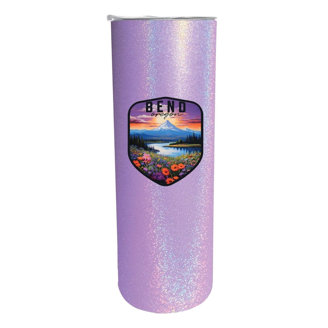 Bend Oregon Design A Souvenir 20 oz Insulated Stainless Steel Skinny Tumbler Image 1