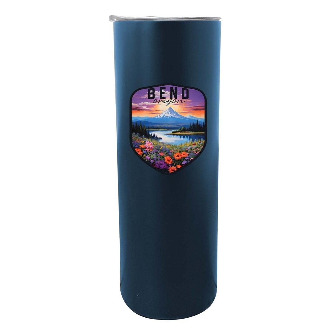 Bend Oregon Design A Souvenir 20 oz Insulated Stainless Steel Skinny Tumbler Image 6