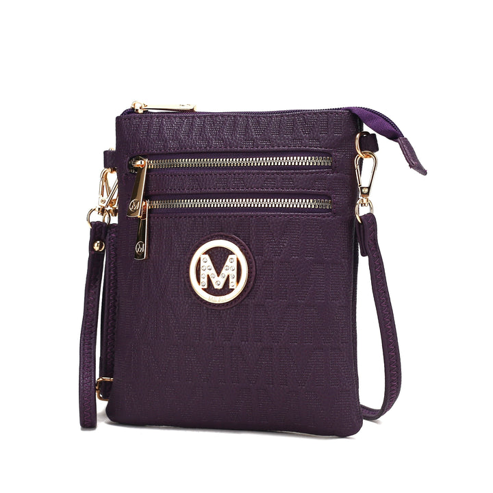 MKF Collection Andrea Crossbody Bag Milan M Signature Shoulder Bag Handbag by Mia K Image 4