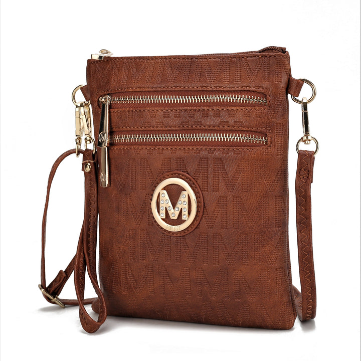 MKF Collection Andrea Crossbody Bag Milan M Signature Shoulder Bag Handbag by Mia K Image 4