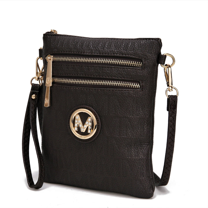 MKF Collection Andrea Crossbody Bag Milan M Signature Shoulder Bag Handbag by Mia K Image 6