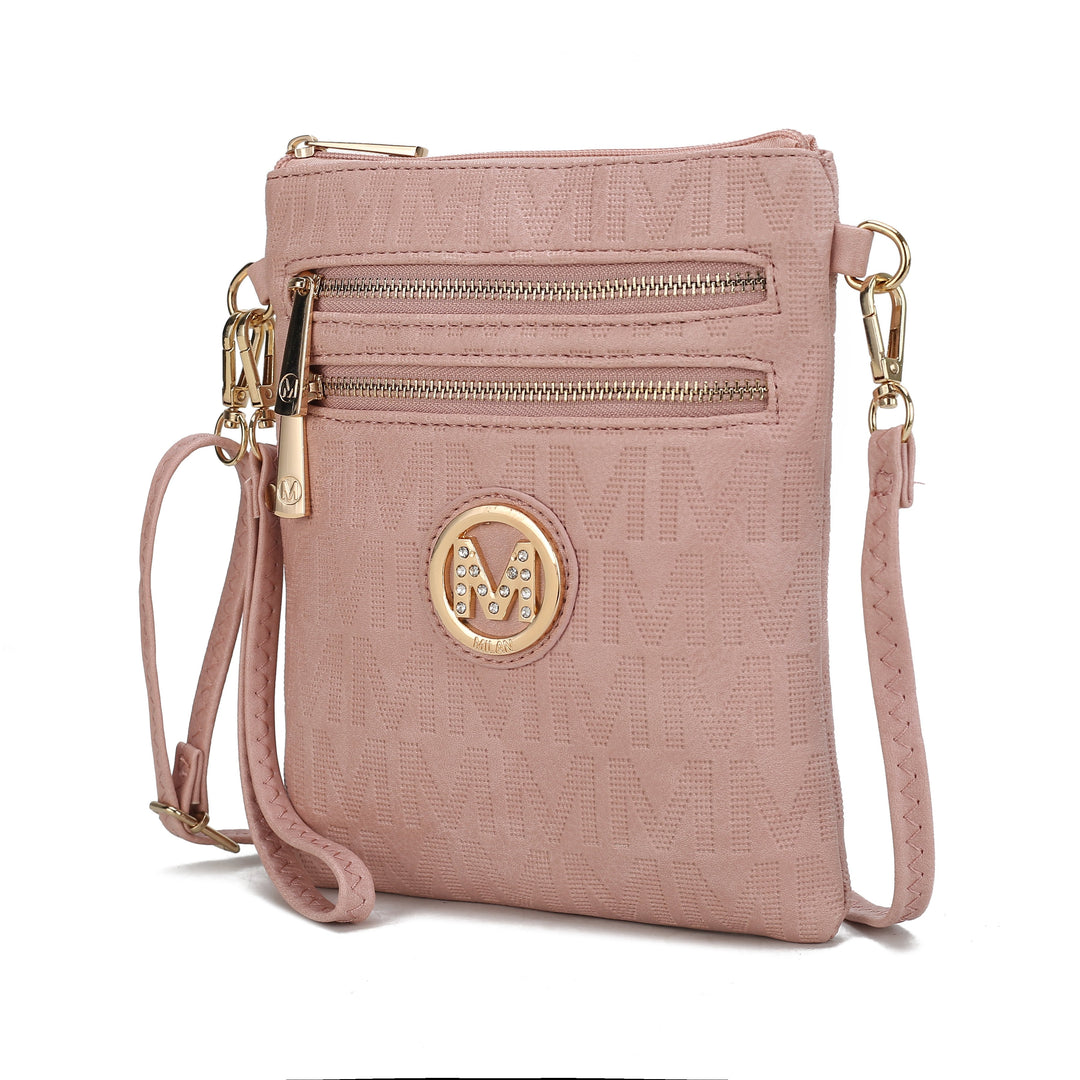 MKF Collection Andrea Crossbody Bag Milan M Signature Shoulder Bag Handbag by Mia K Image 7