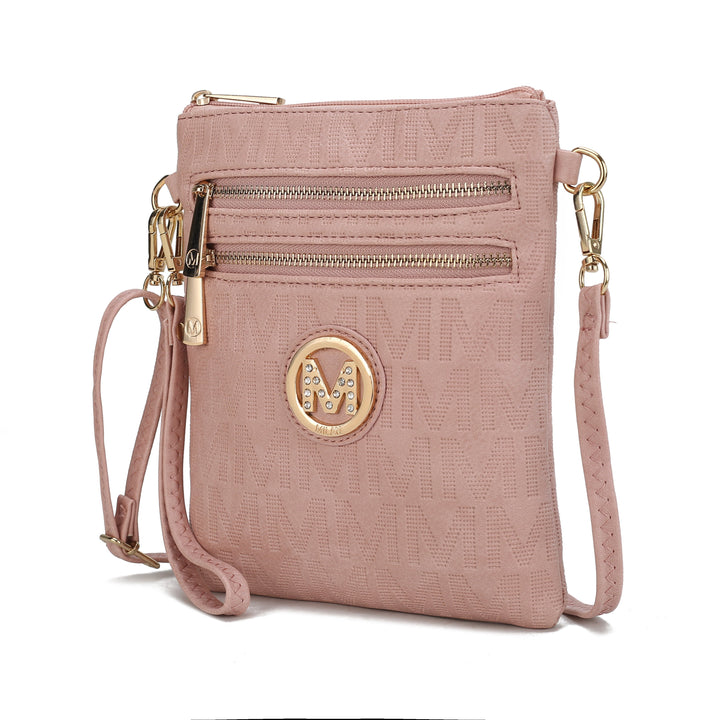 MKF Collection Andrea Crossbody Bag Milan M Signature Shoulder Bag Handbag by Mia K Image 1