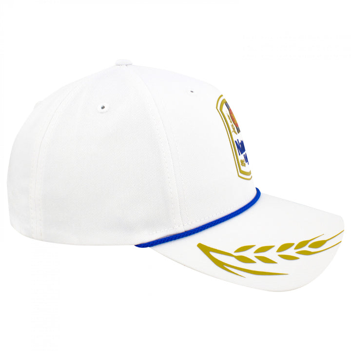 Natural Light Golden Laurels Rope Golfer Hat Image 4