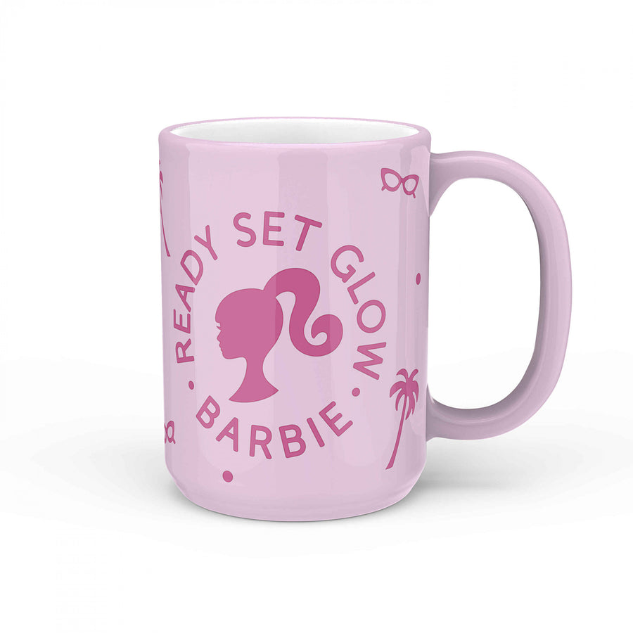 Barbie Ready Set Glow 15 oz Ceramic Mug Image 1