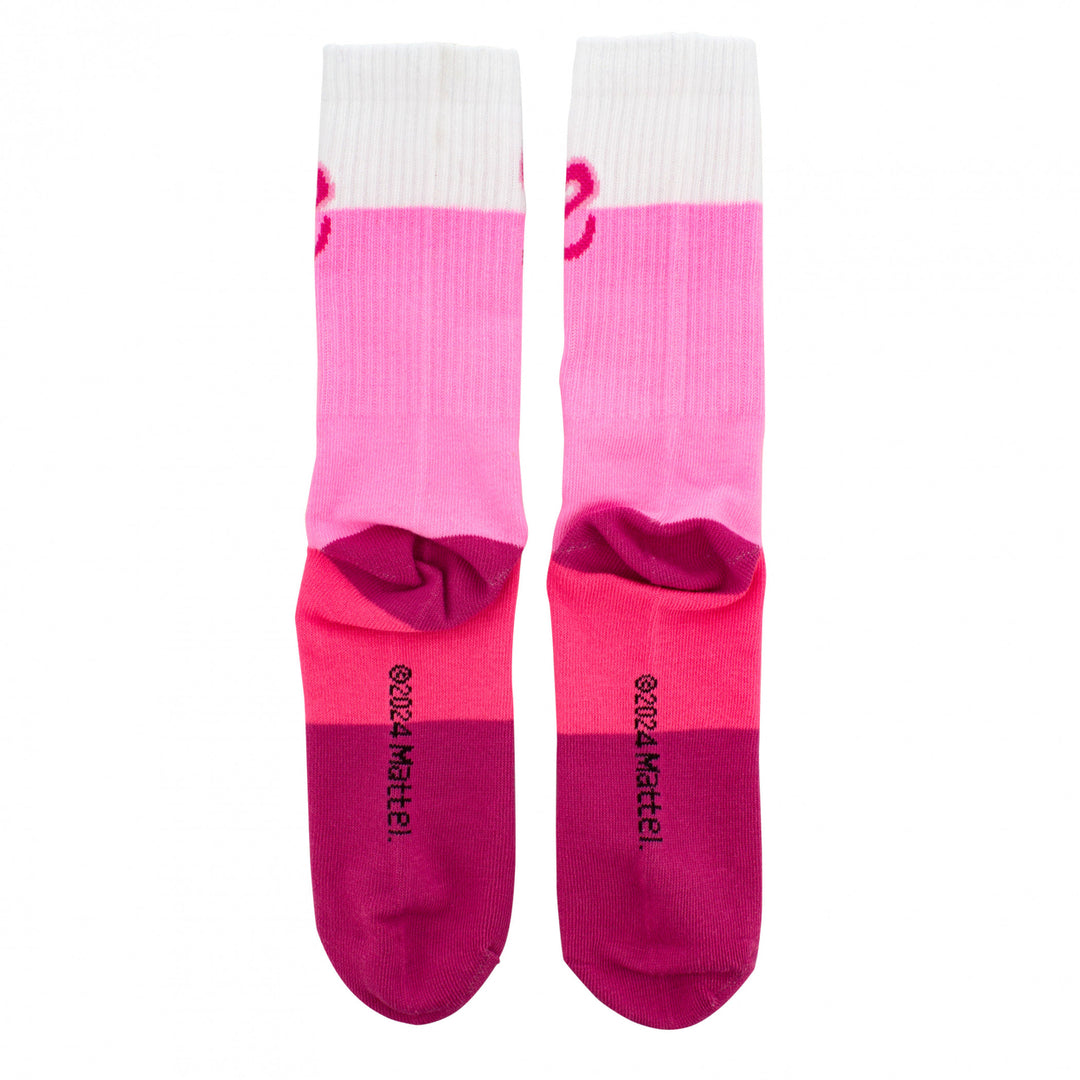 Barbie Silhouette Logo Crew Socks Image 4