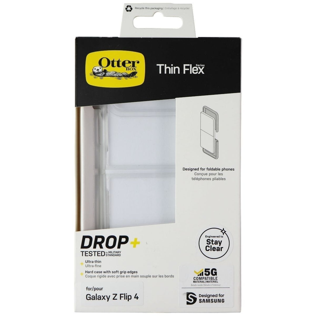 OtterBox Thin Flex Series Case for Samsung Galaxy Z Flip 4 - Clear Image 4