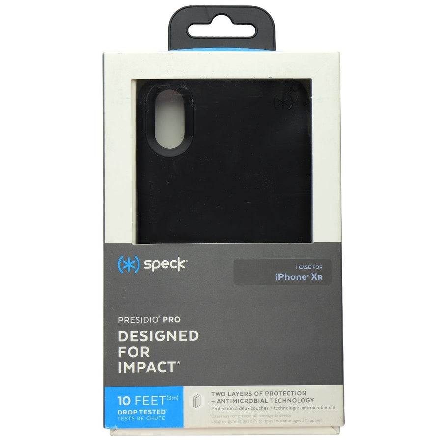 Speck Presidio Pro Series Hard Case for Apple iPhone XR - Matte Black Image 1