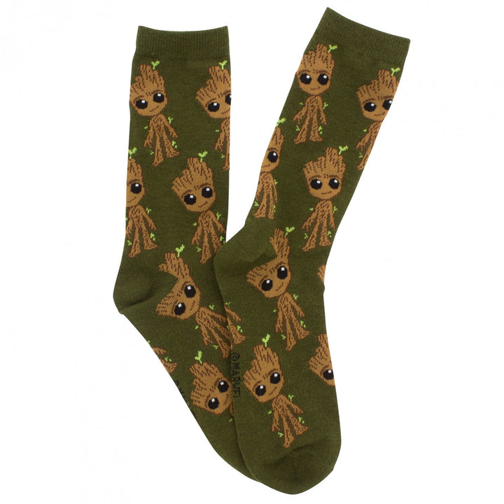 Guardians of The Galaxy Baby Groot Socks Image 4