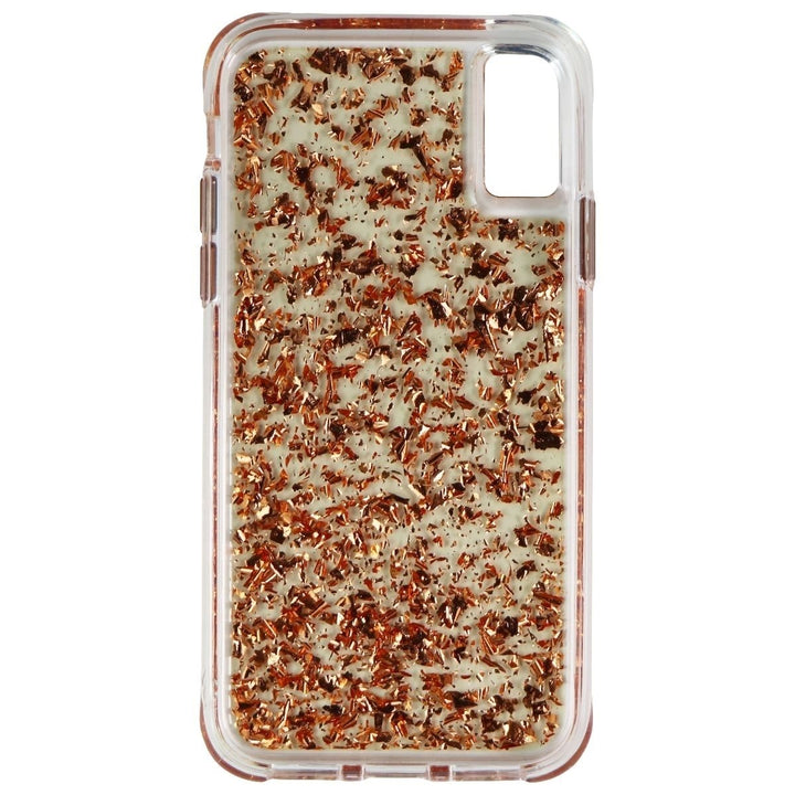 Case-Mate Karat Series Case for Apple iPhone XS / iPhone X - Rose Gold / Clear Image 3