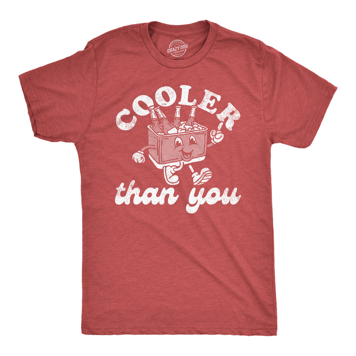 Mens Funny T Shirts Cooler Than You Sarcastic Food Cooler Graphic Tee For Men Image 1