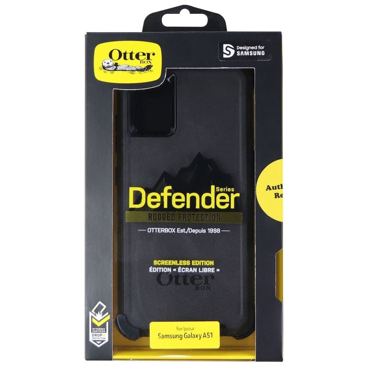 OtterBox Defender Case and Holster for Samsung Galaxy A51 (Non 5G) - Black Image 2