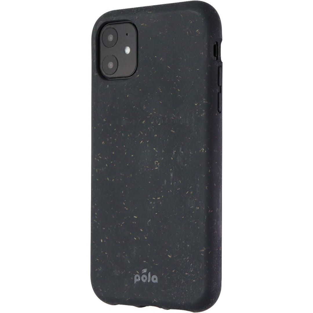 Pela Eco-Friendly Slim Case for Apple iPhone 11 - Black Image 1