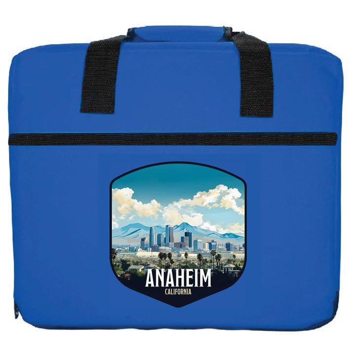 Anaheim California Design A Souvenir Destination Seat Cushion Image 2