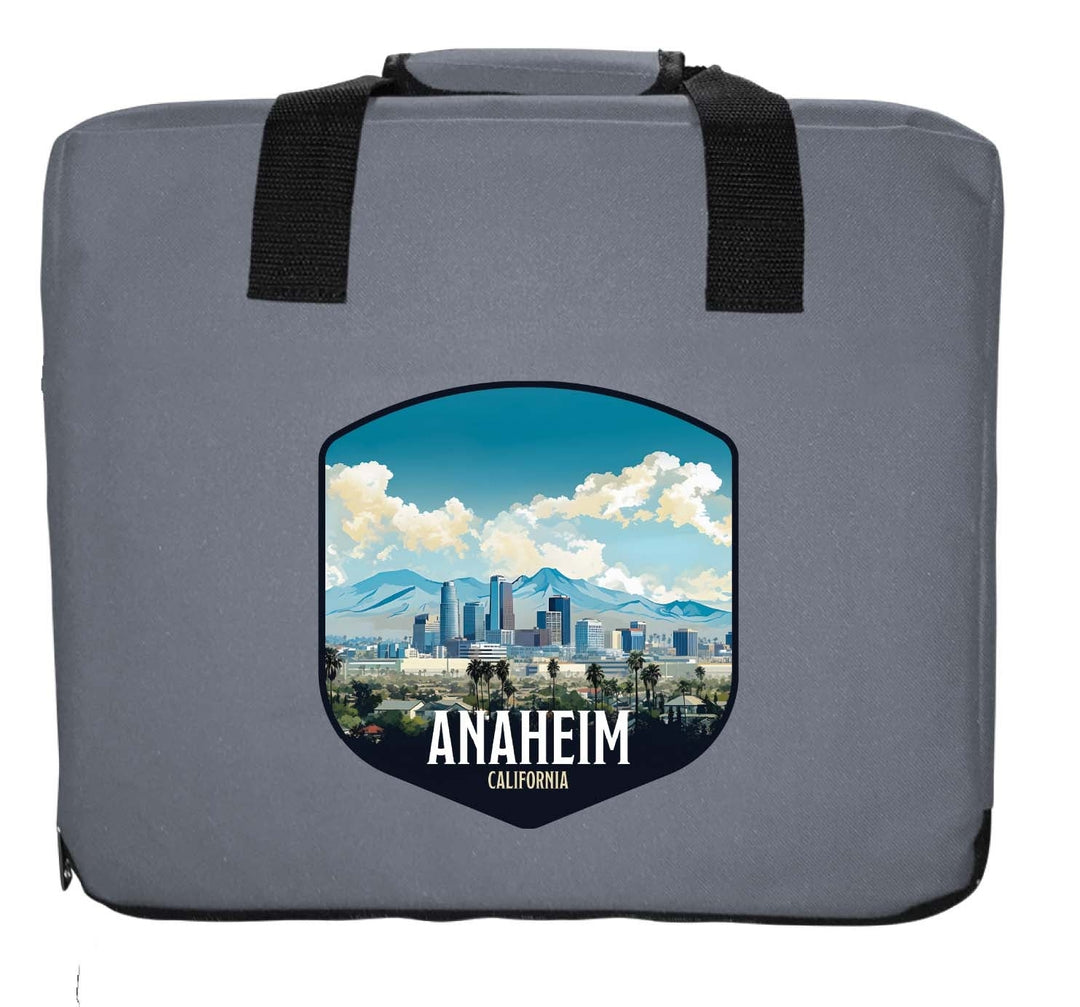 Anaheim California Design A Souvenir Destination Seat Cushion Image 3