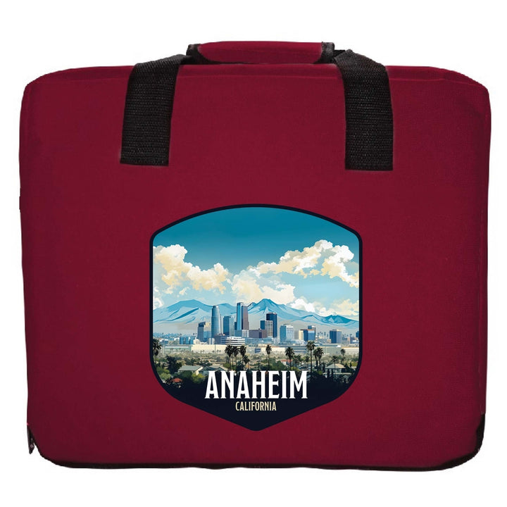 Anaheim California Design A Souvenir Destination Seat Cushion Image 4