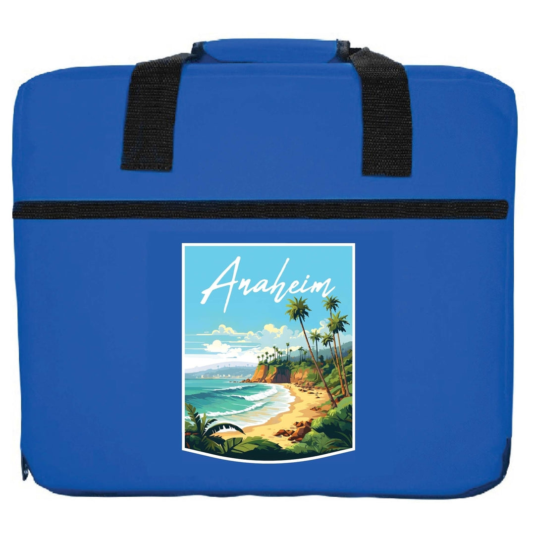 Anaheim California Design B Souvenir Destination Seat Cushion Image 1