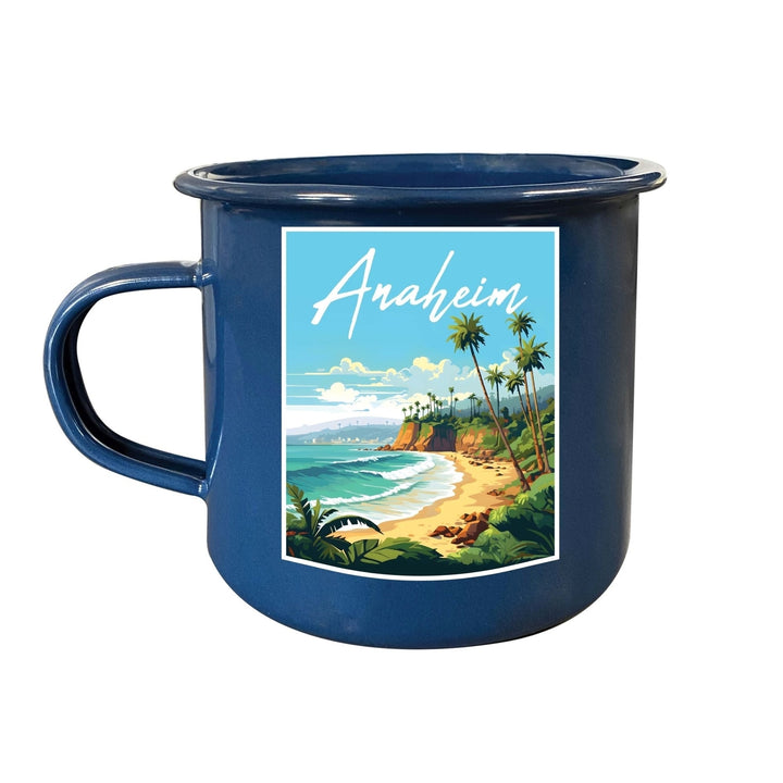 Anaheim California Design B Souvenir Tin Camper Coffee Mug Image 1