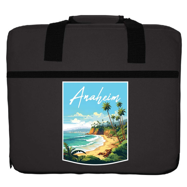 Anaheim California Design B Souvenir Destination Seat Cushion Image 4