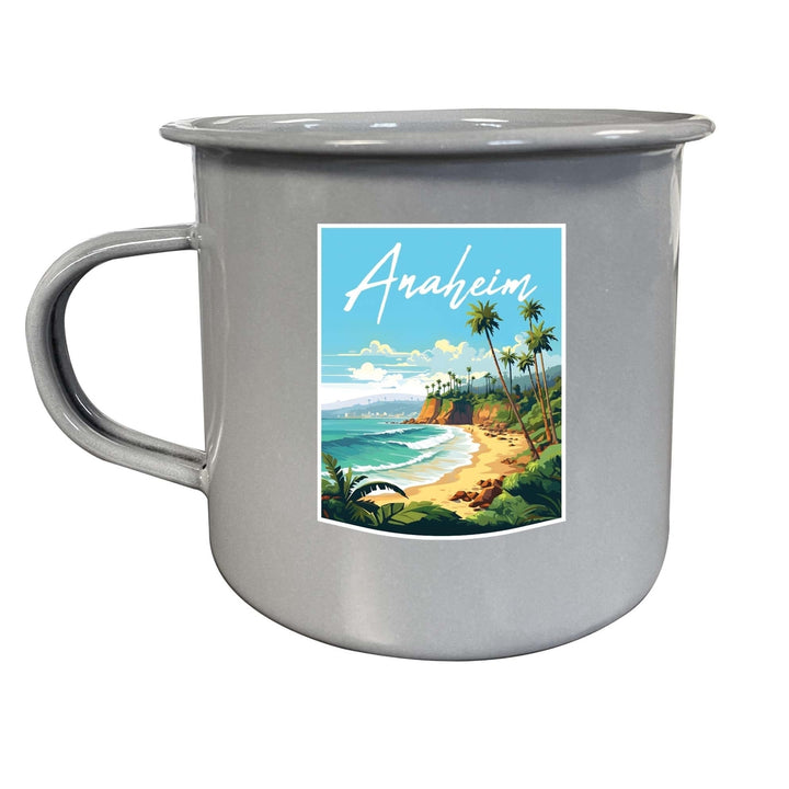 Anaheim California Design B Souvenir Tin Camper Coffee Mug Image 2