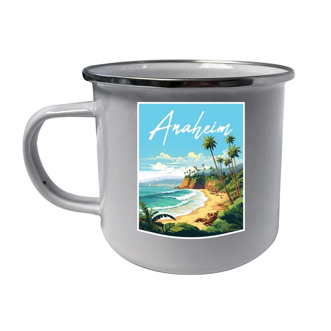 Anaheim California Design B Souvenir Tin Camper Coffee Mug Image 3