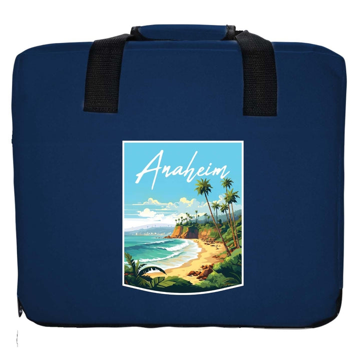 Anaheim California Design B Souvenir Destination Seat Cushion Image 6