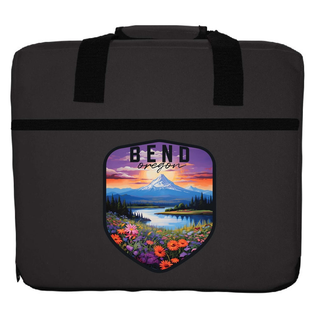 Bend Oregon Design A Souvenir Destination Seat Cushion Image 2