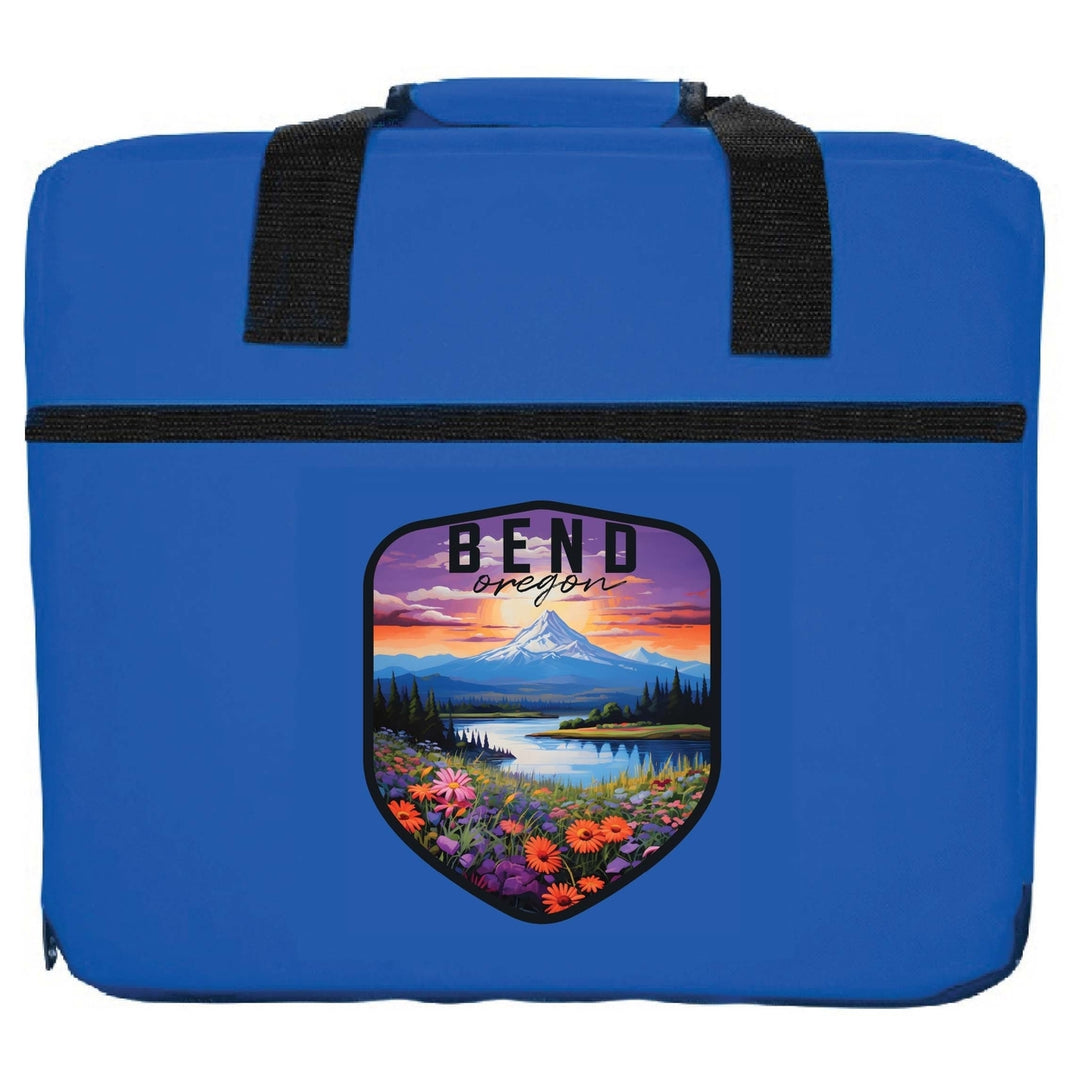 Bend Oregon Design A Souvenir Destination Seat Cushion Image 3