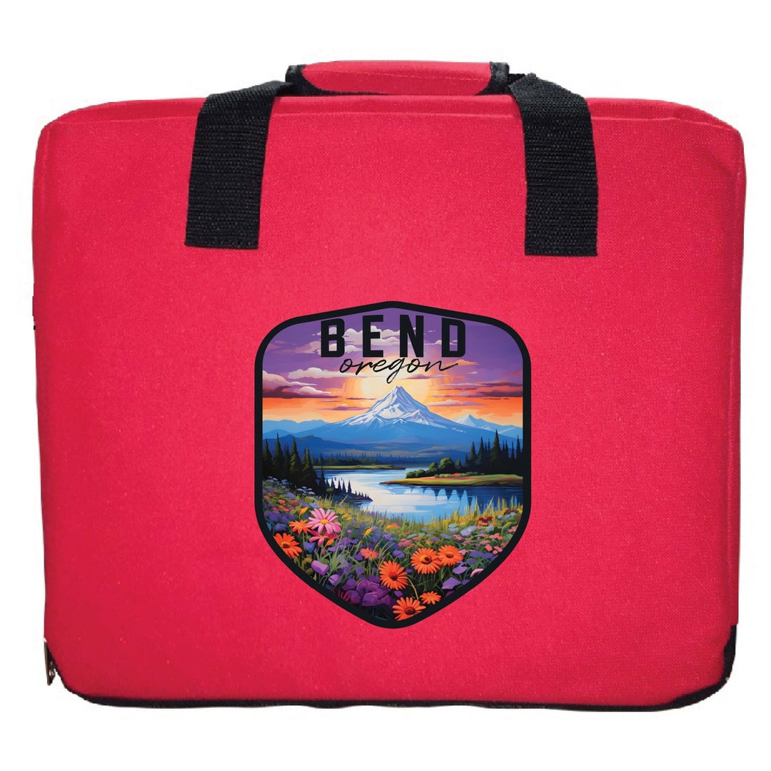 Bend Oregon Design A Souvenir Destination Seat Cushion Image 6