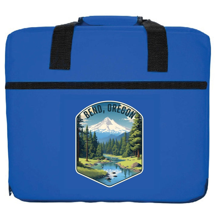 Bend Oregon Design B Souvenir Destination Seat Cushion Image 1