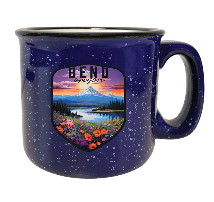 Bend Oregon Design A Souvenir 16 oz Ceramic camping mug Image 1