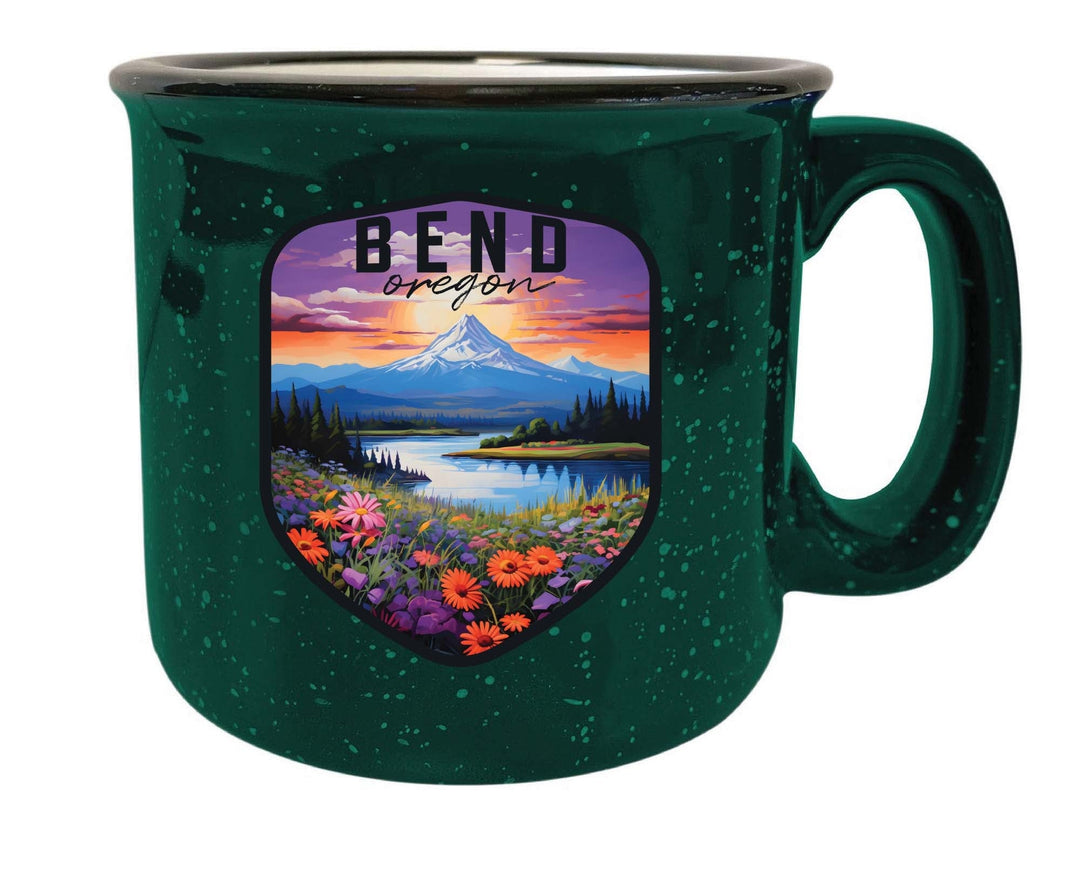 Bend Oregon Design A Souvenir 16 oz Ceramic camping mug Image 4