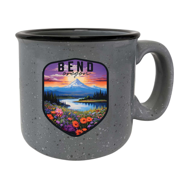 Bend Oregon Design A Souvenir 16 oz Ceramic camping mug Image 4