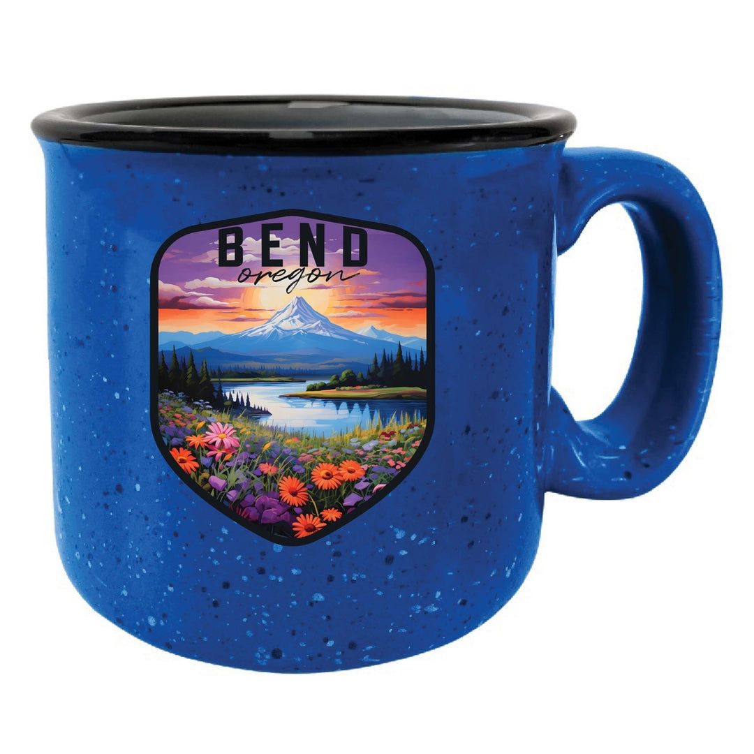 Bend Oregon Design A Souvenir 16 oz Ceramic camping mug Image 6