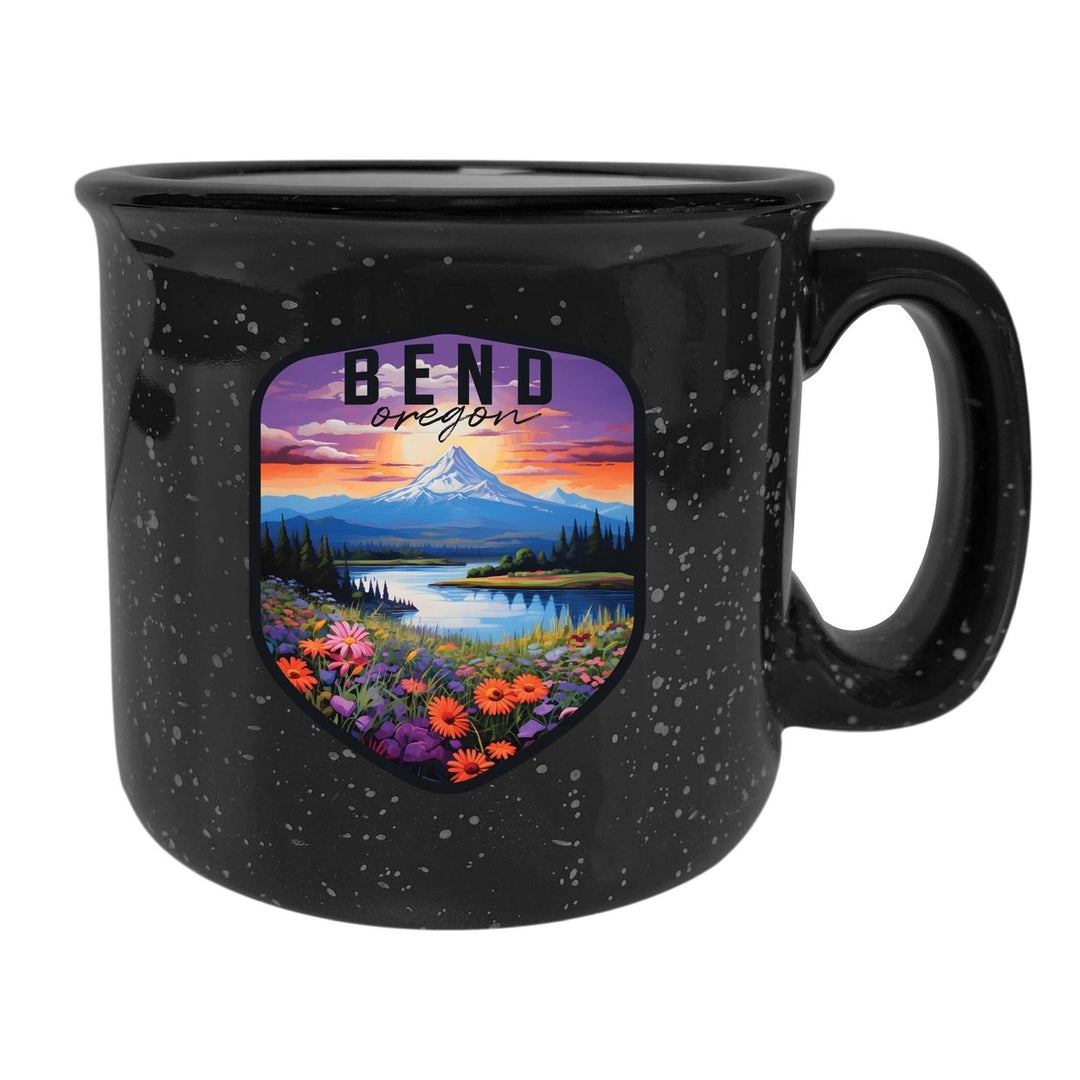 Bend Oregon Design A Souvenir 16 oz Ceramic camping mug Image 1