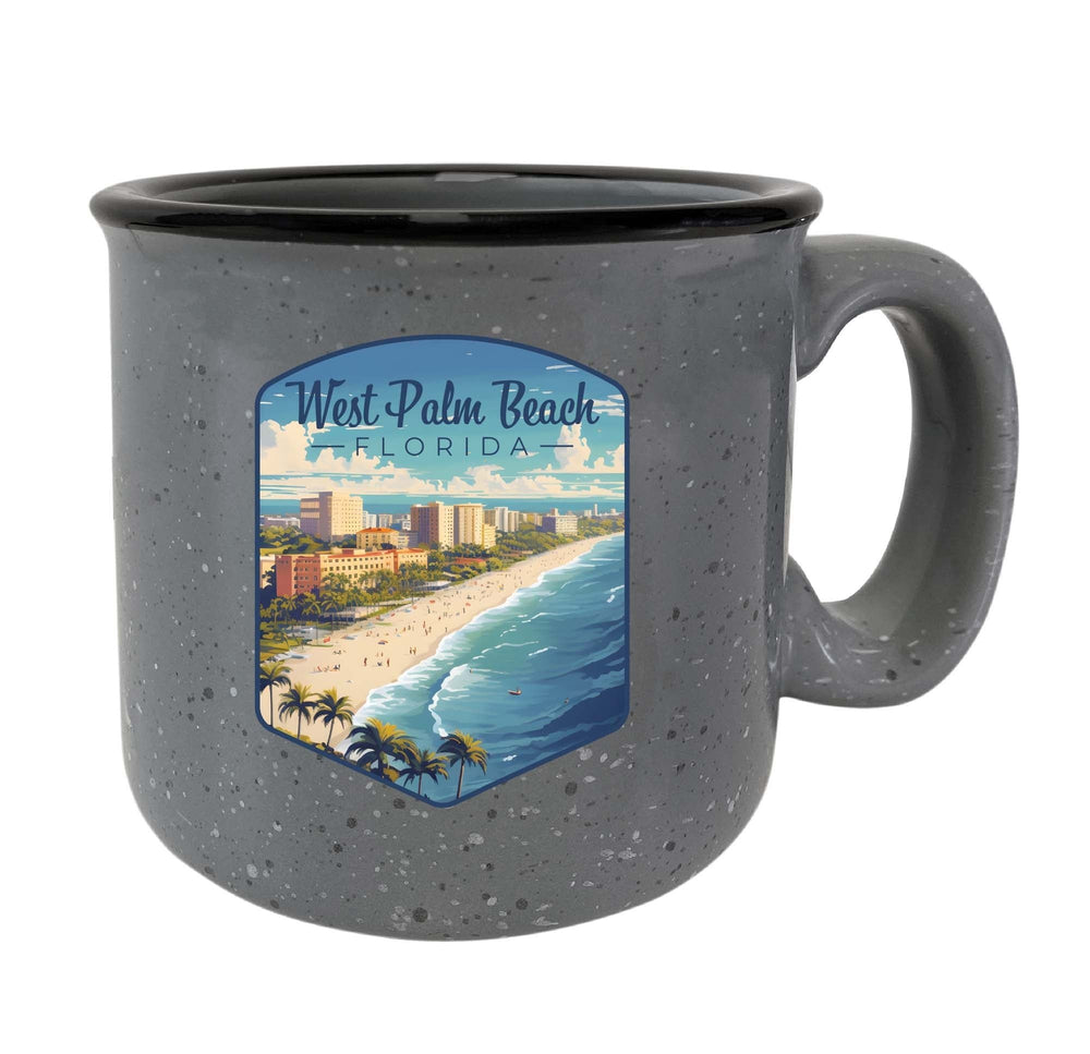 West Palm Beach Florida Design A Souvenir 16 oz Ceramic camping mug Image 2