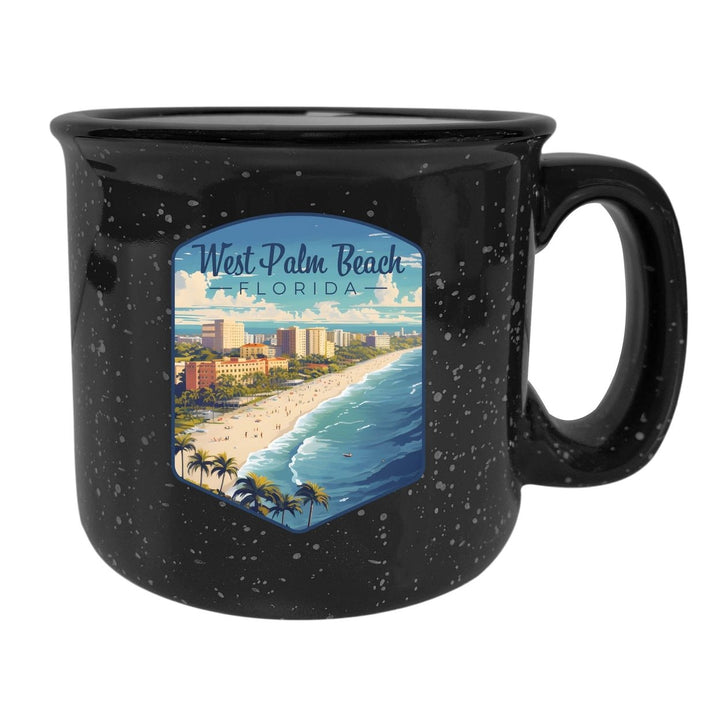 West Palm Beach Florida Design A Souvenir 16 oz Ceramic camping mug Image 4