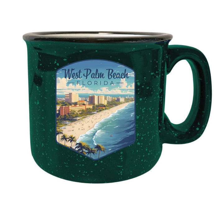 West Palm Beach Florida Design A Souvenir 16 oz Ceramic camping mug Image 4