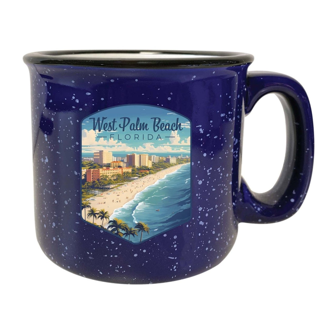 West Palm Beach Florida Design A Souvenir 16 oz Ceramic camping mug Image 6