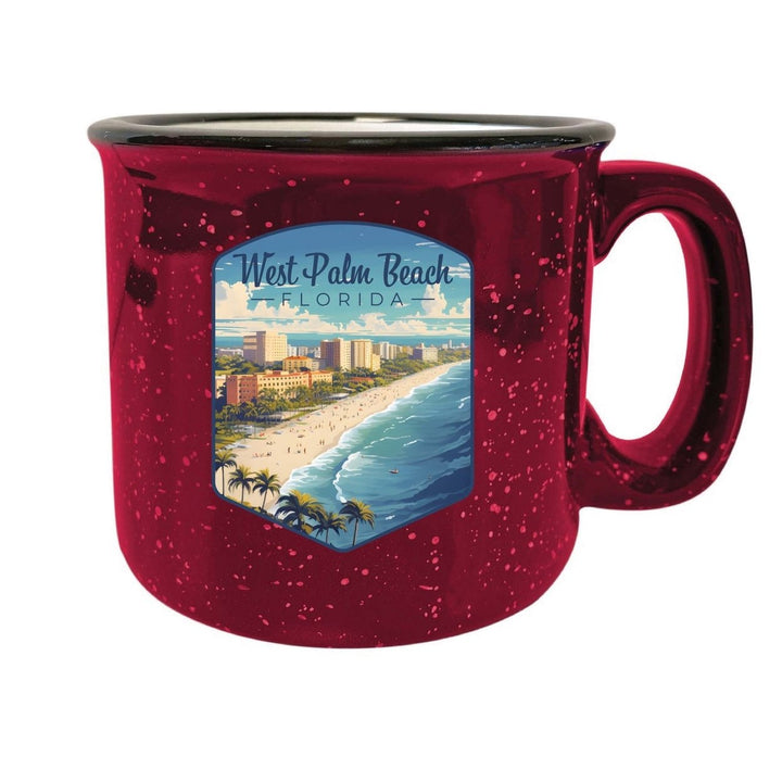 West Palm Beach Florida Design A Souvenir 16 oz Ceramic camping mug Image 7