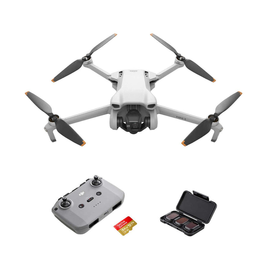 DJI Mini 3 Drone Aerial Camera Bundle Image 1