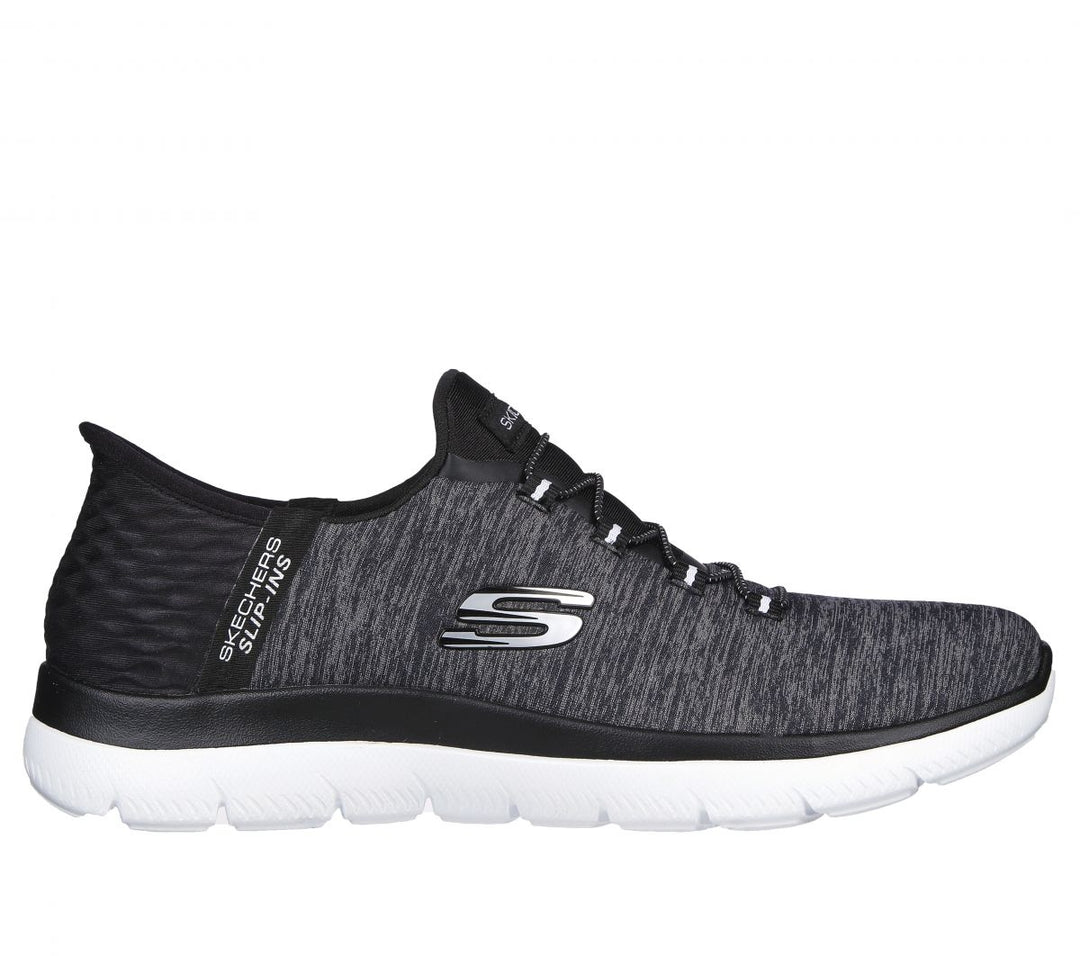 Skechers Womens Slip-Ins: Summits - Dazzling Haze Black/White - 149937-BKW BLACK/WHITE Image 1