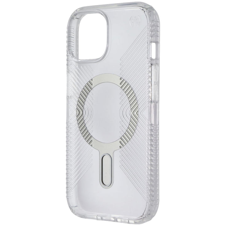 Speck Perfect-Clear Grip ClickLock Case for MagSafe for iPhone 15/14/13 - Clear Image 1